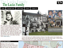 Tablet Screenshot of lacksfamily.net
